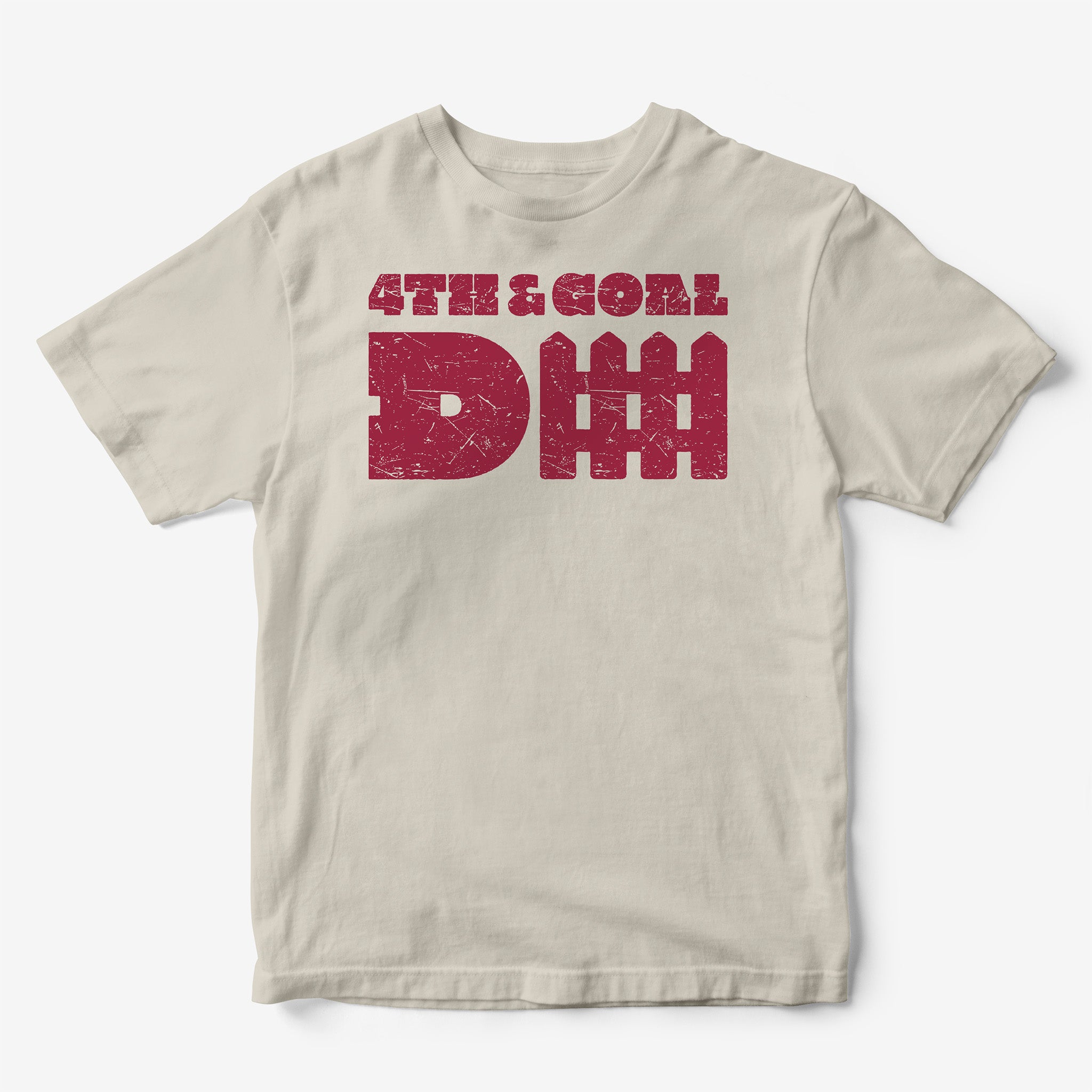 4th & Goal D-Fence Maroon