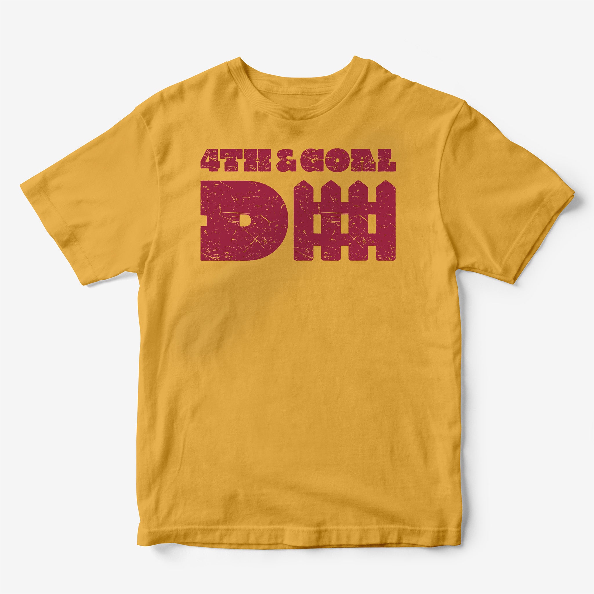 4th & Goal D-Fence Maroon