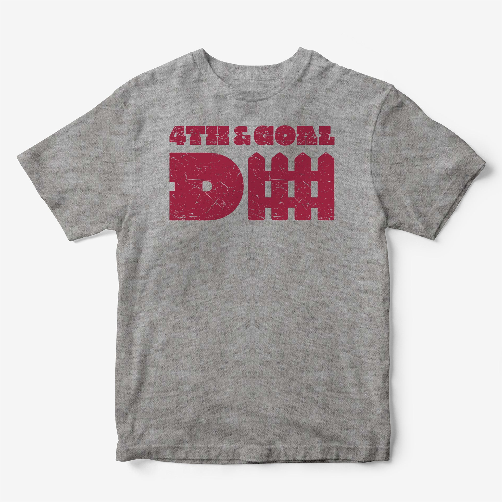 4th & Goal D-Fence Maroon