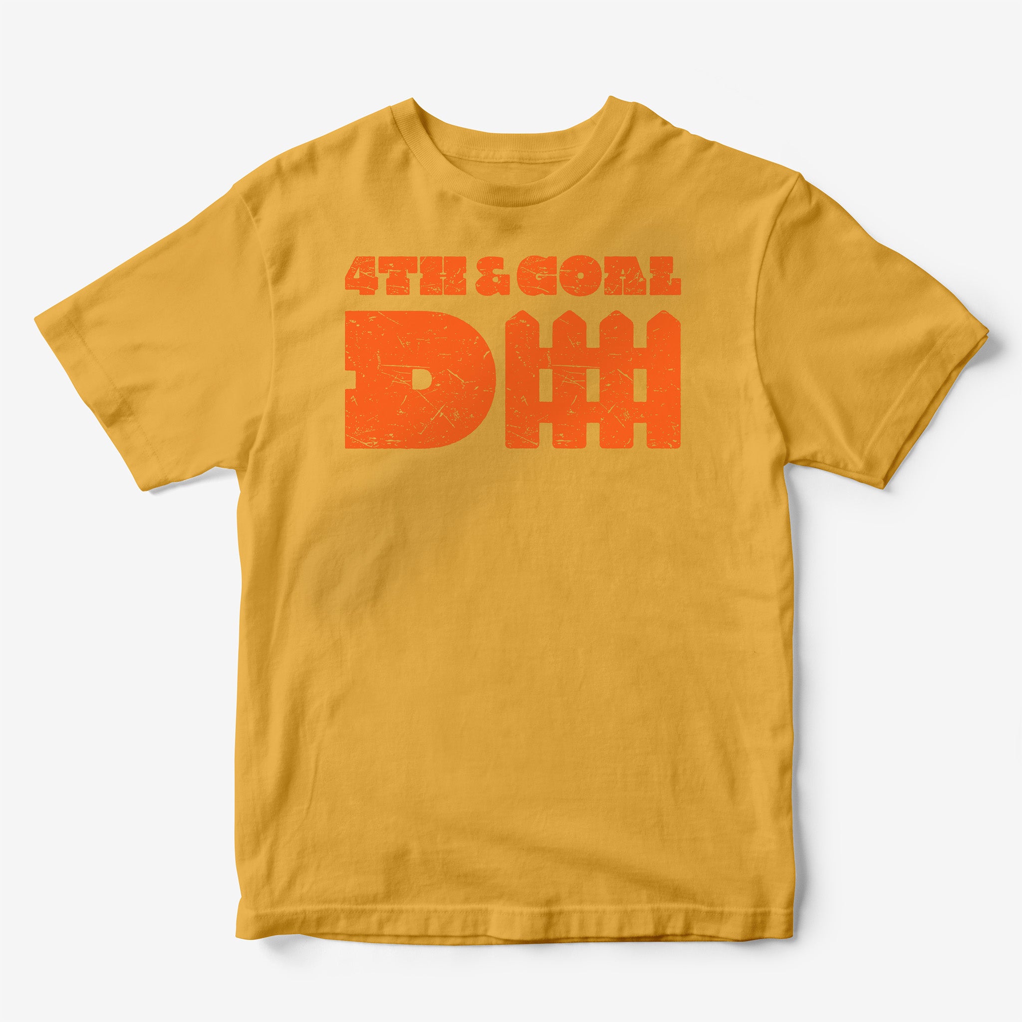 4th & Goal D-Fence Orange