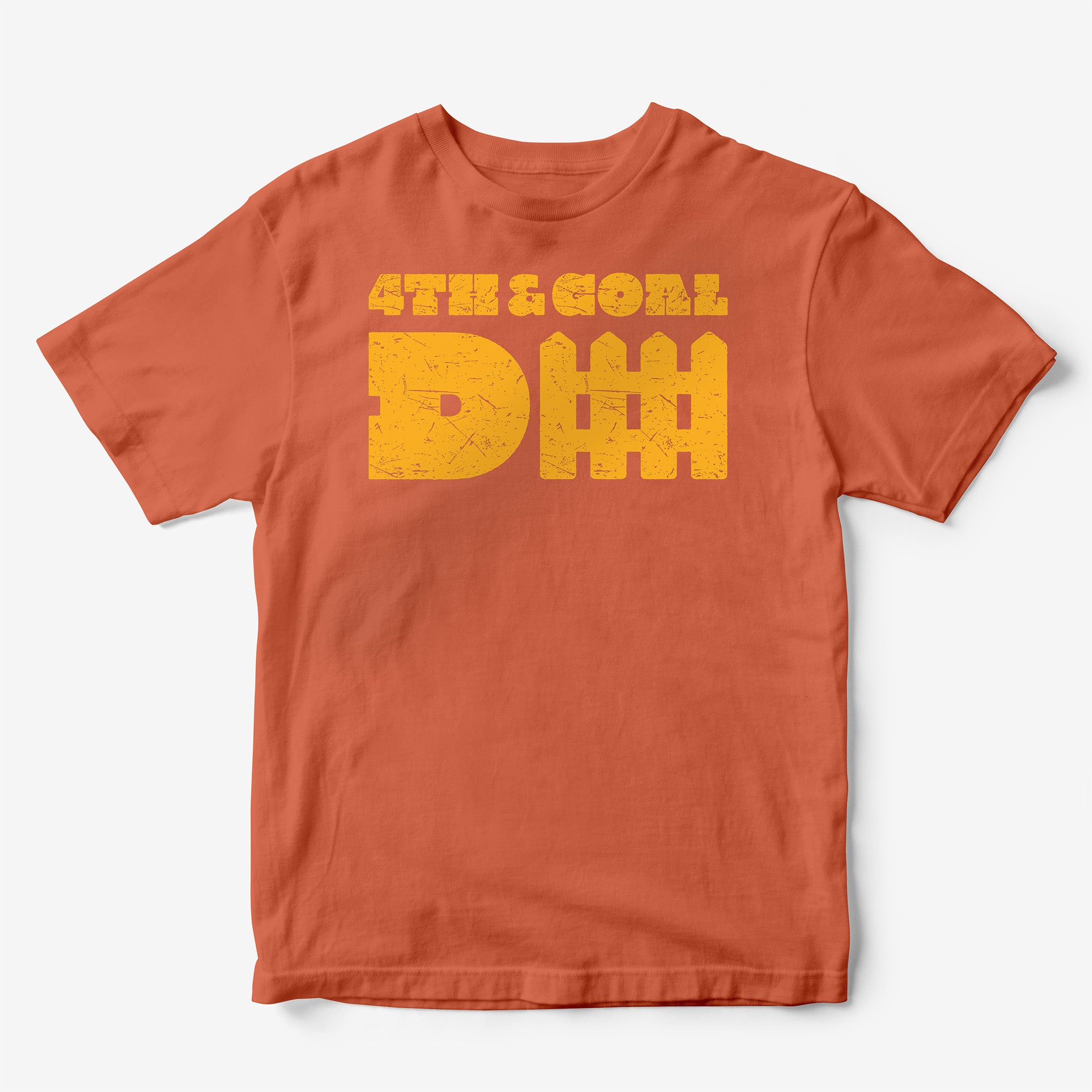 4th & Goal D-Fence Yellow