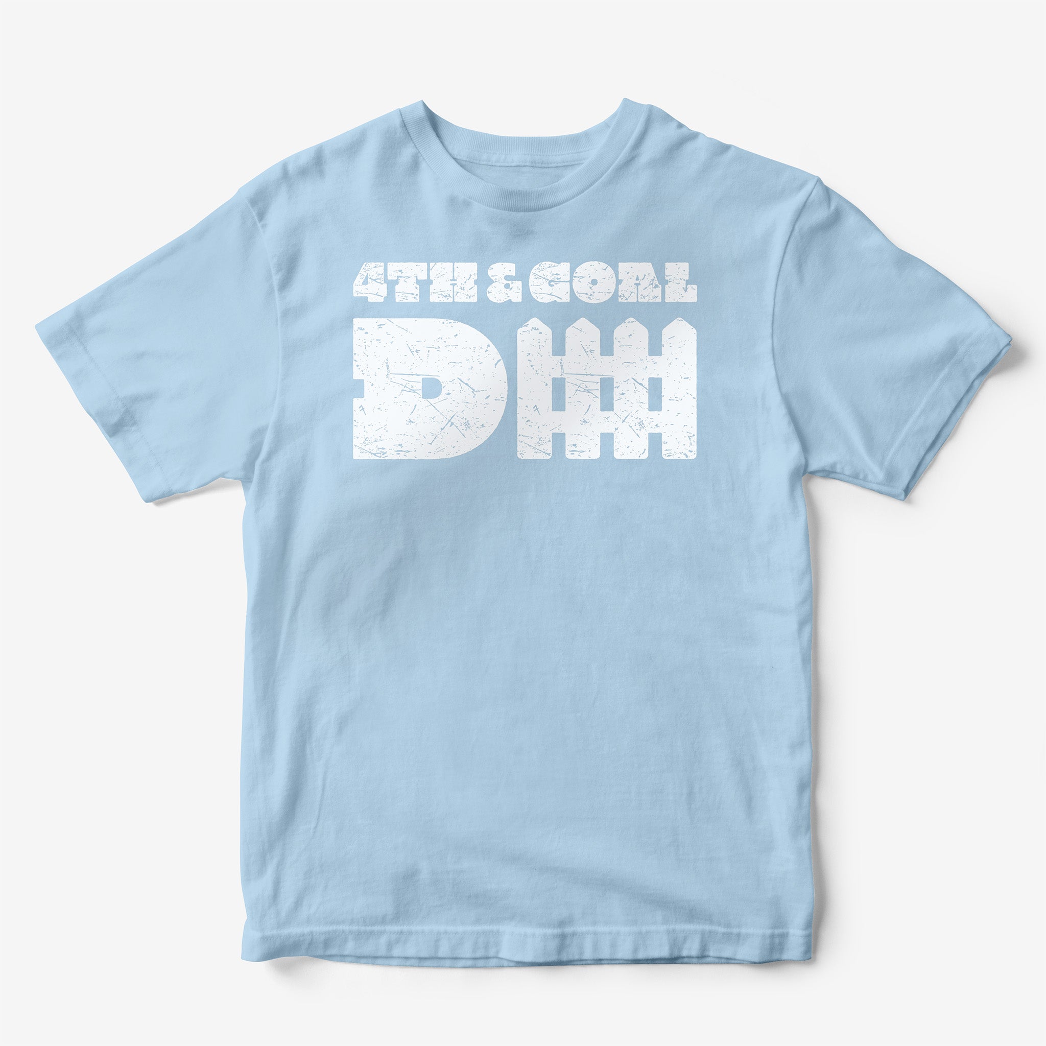 4th & Goal D-Fence White