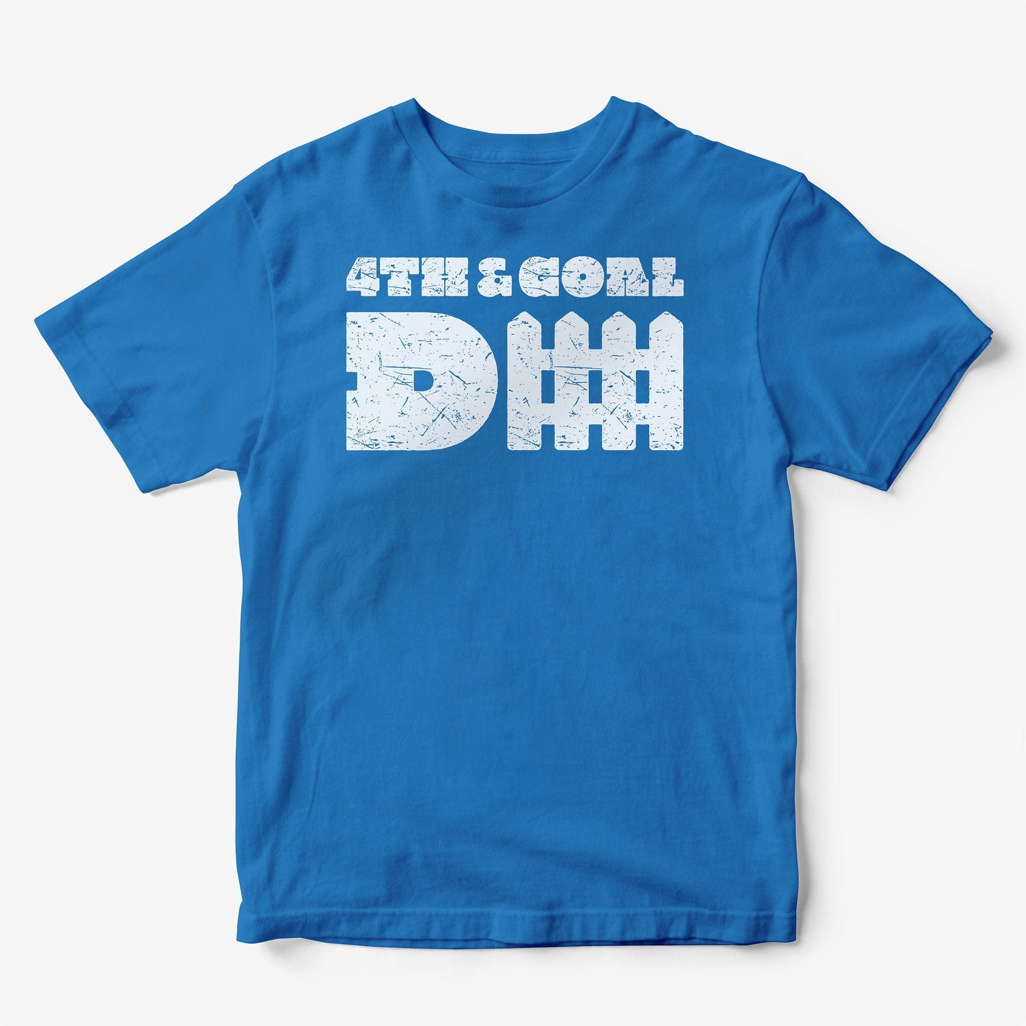 4th & Goal D-Fence White