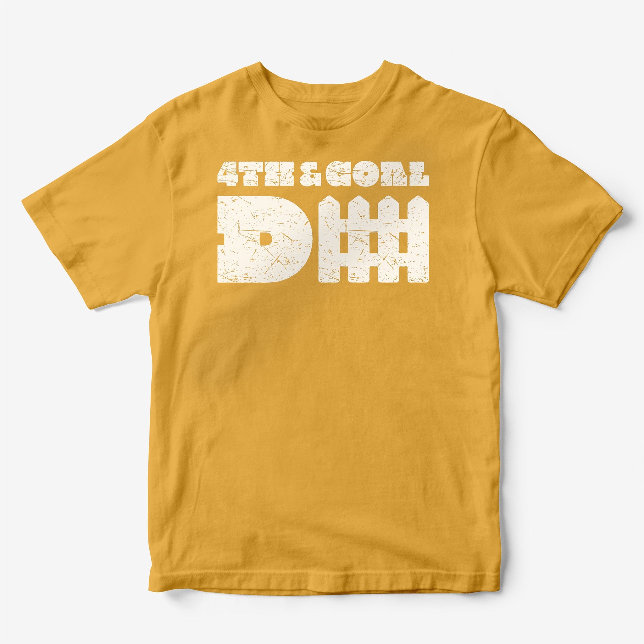 4th & Goal D-Fence White