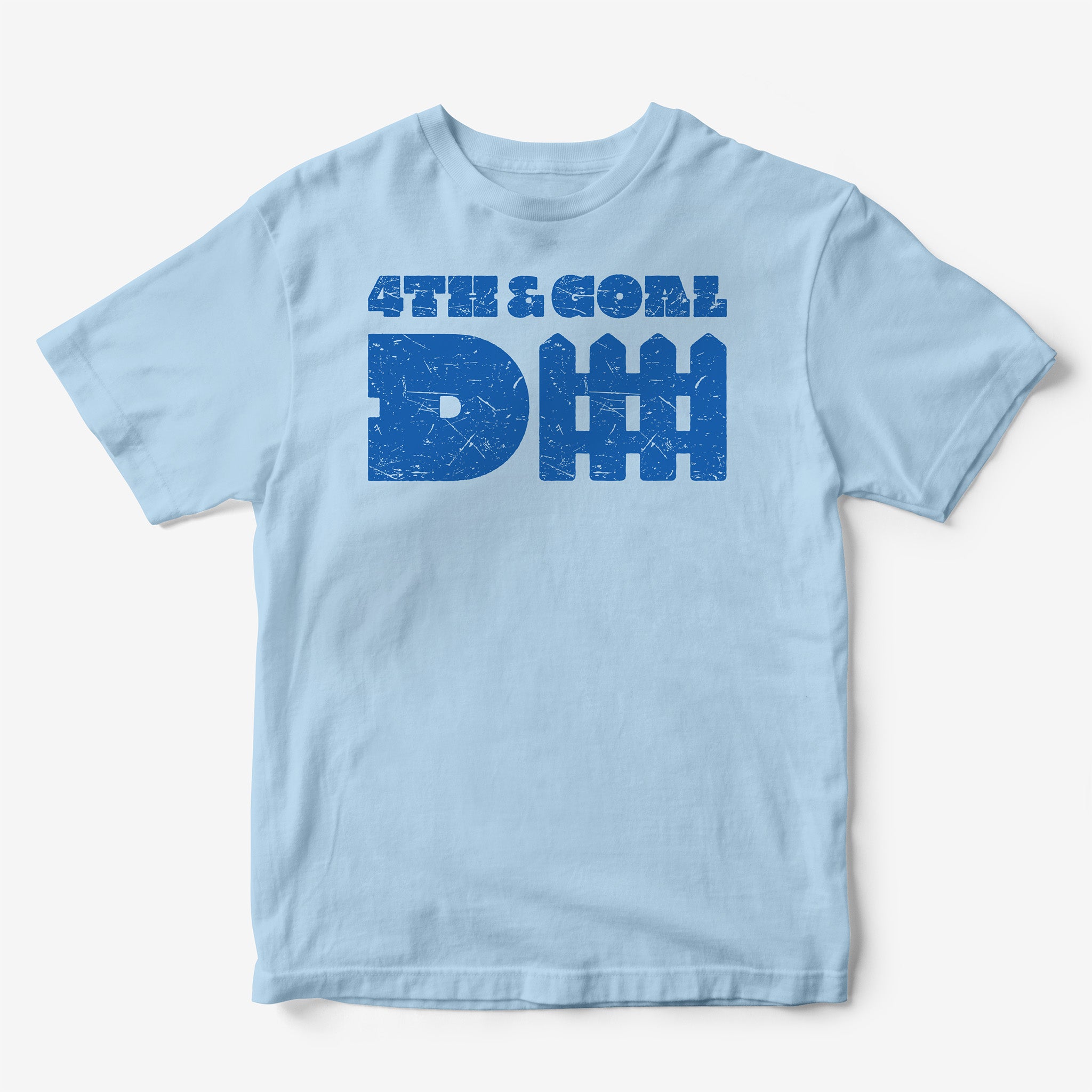 4th and Goal D-Fence Blue