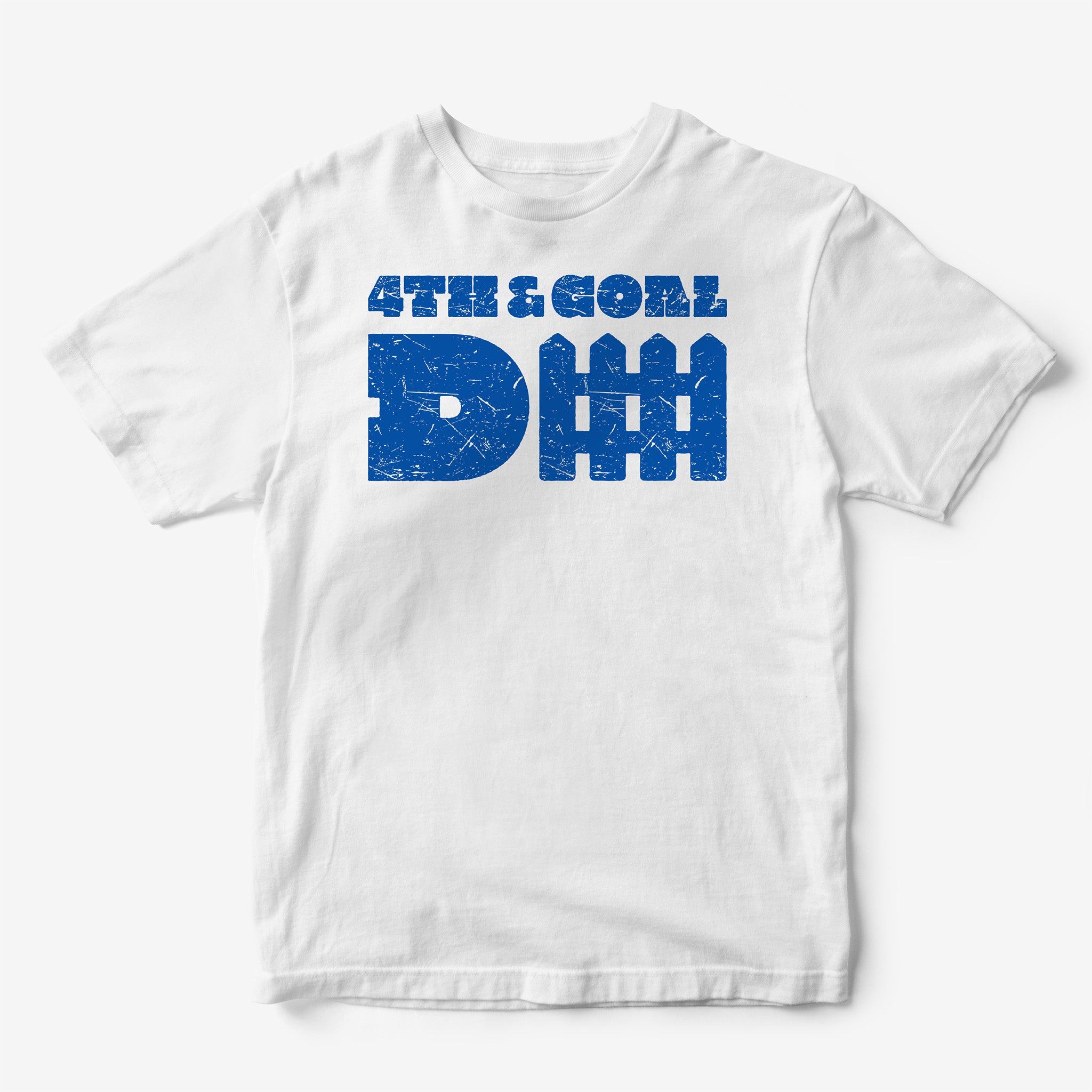 4th and Goal D-Fence Blue