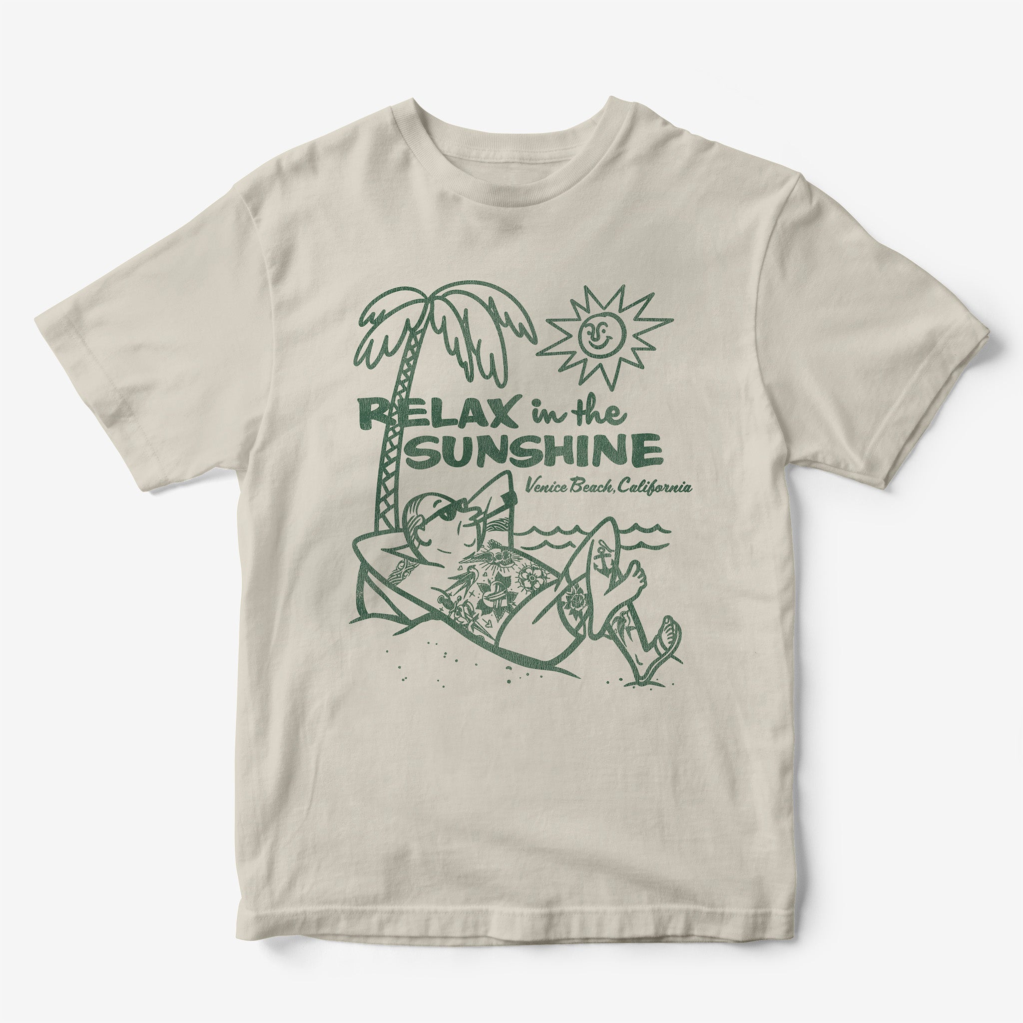 Relax in the Sunshine Venice Beach T-Shirt – handywerk.co